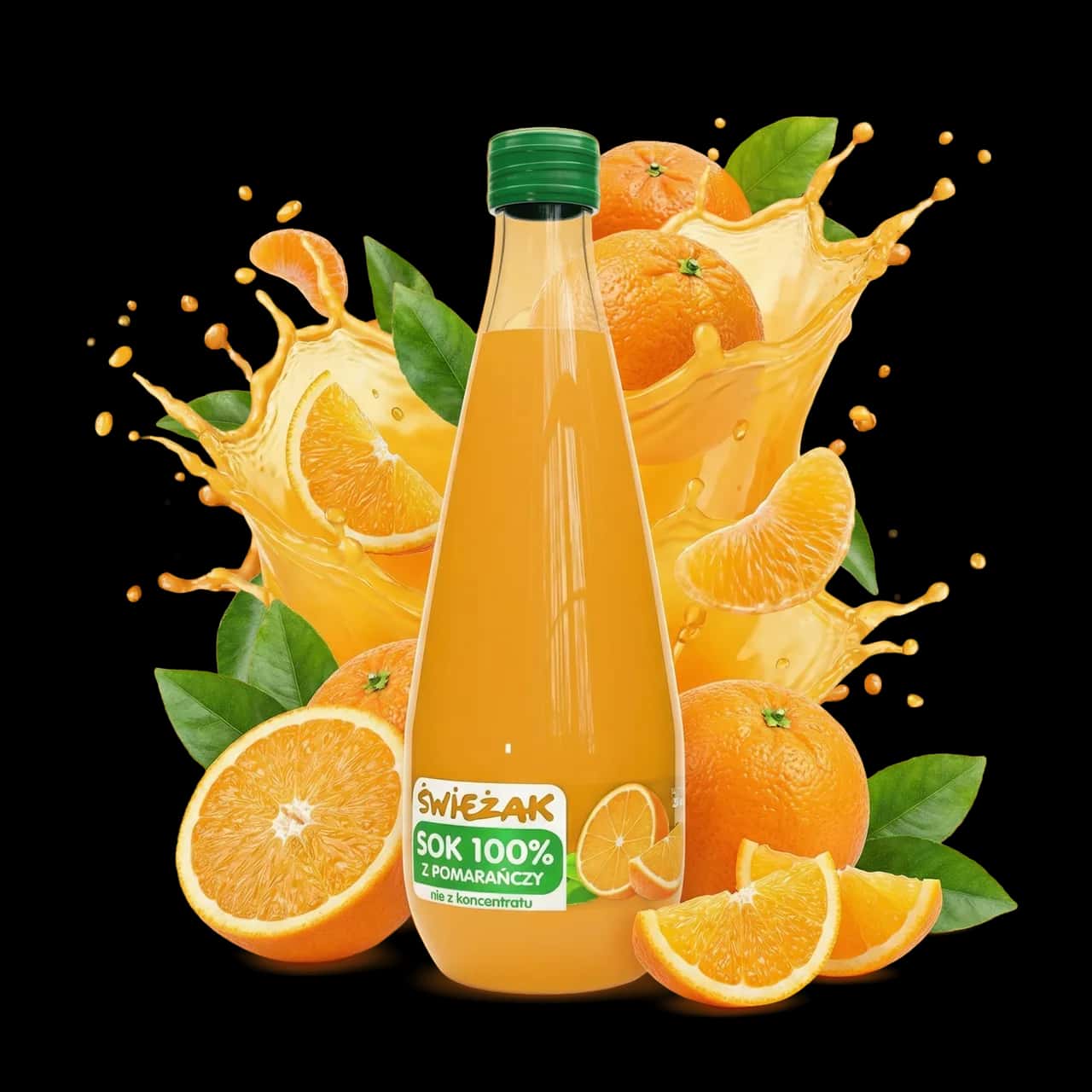 Bottle of Orange juice