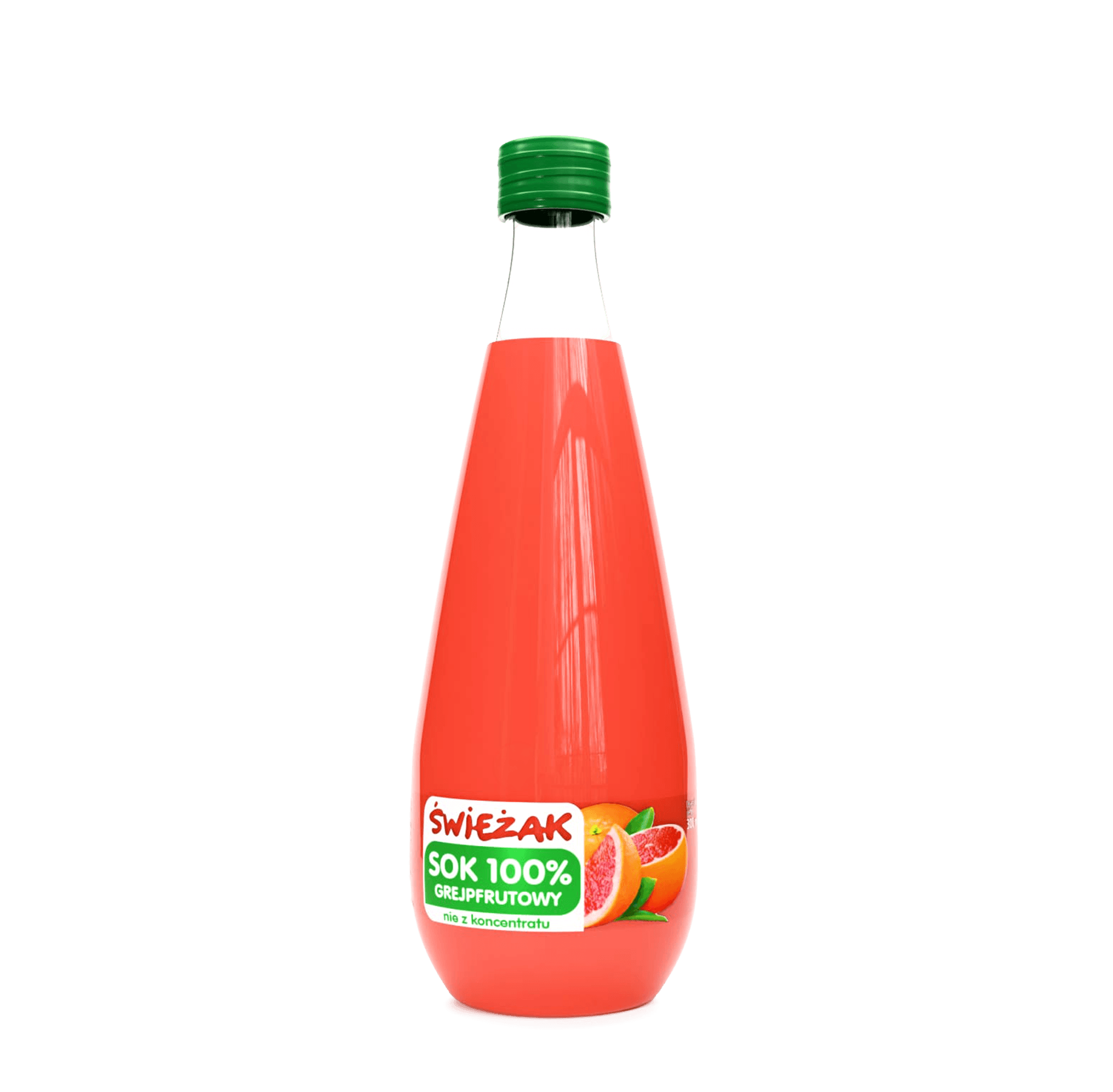 Flasche Grapefruit-Saft