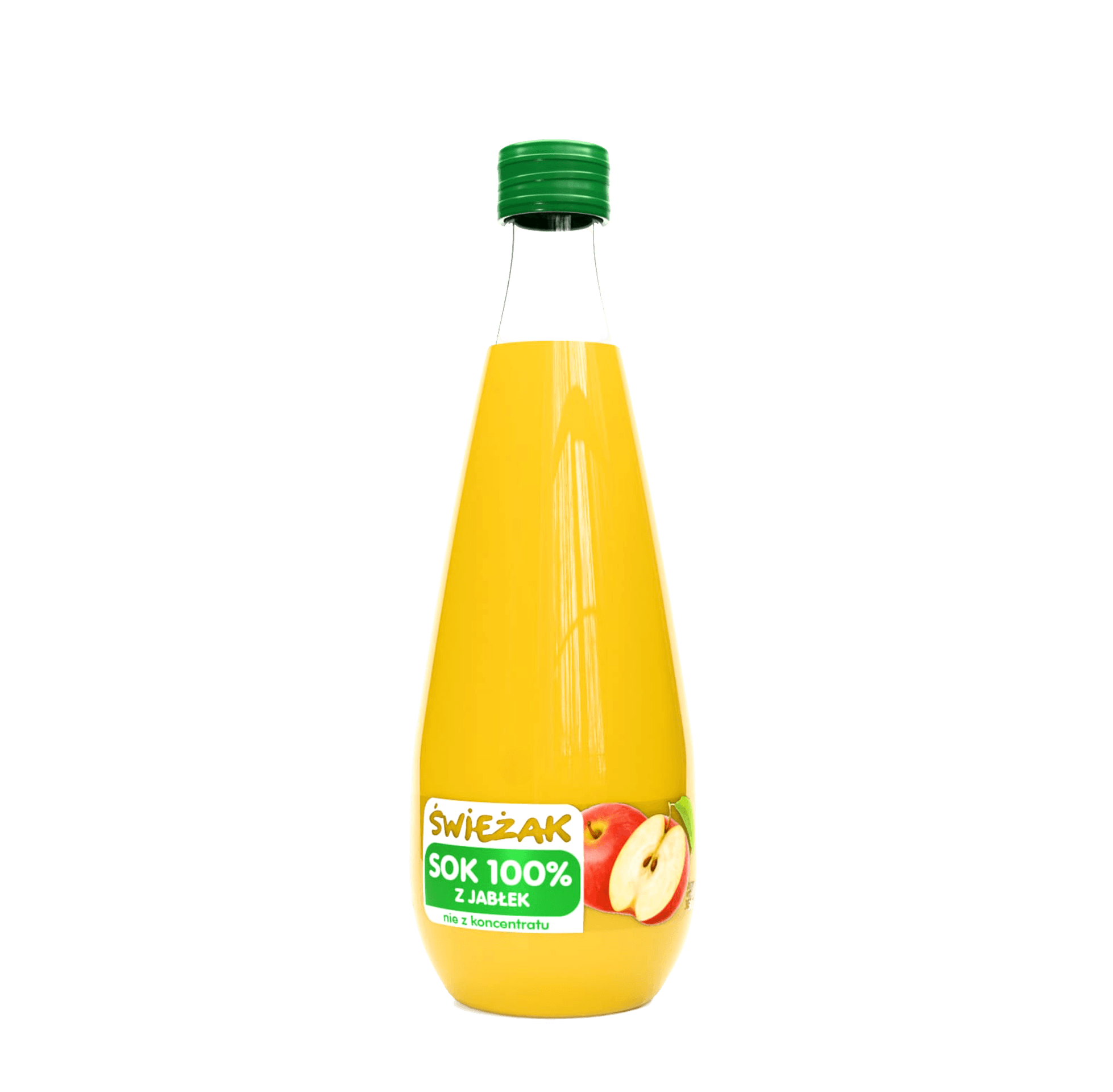 Flasche Apfel-Saft