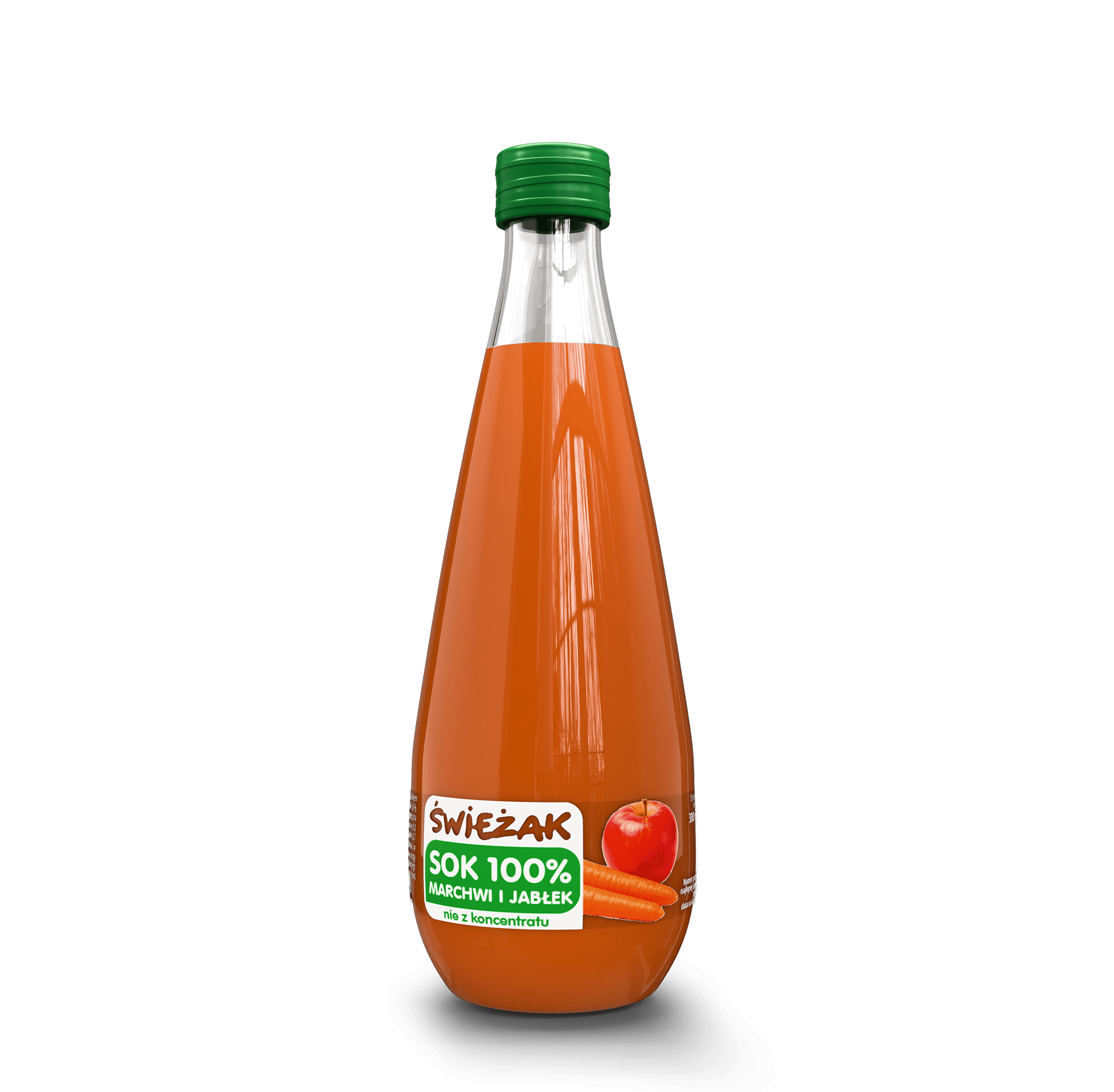 Bottle of Apple-Carrot juice