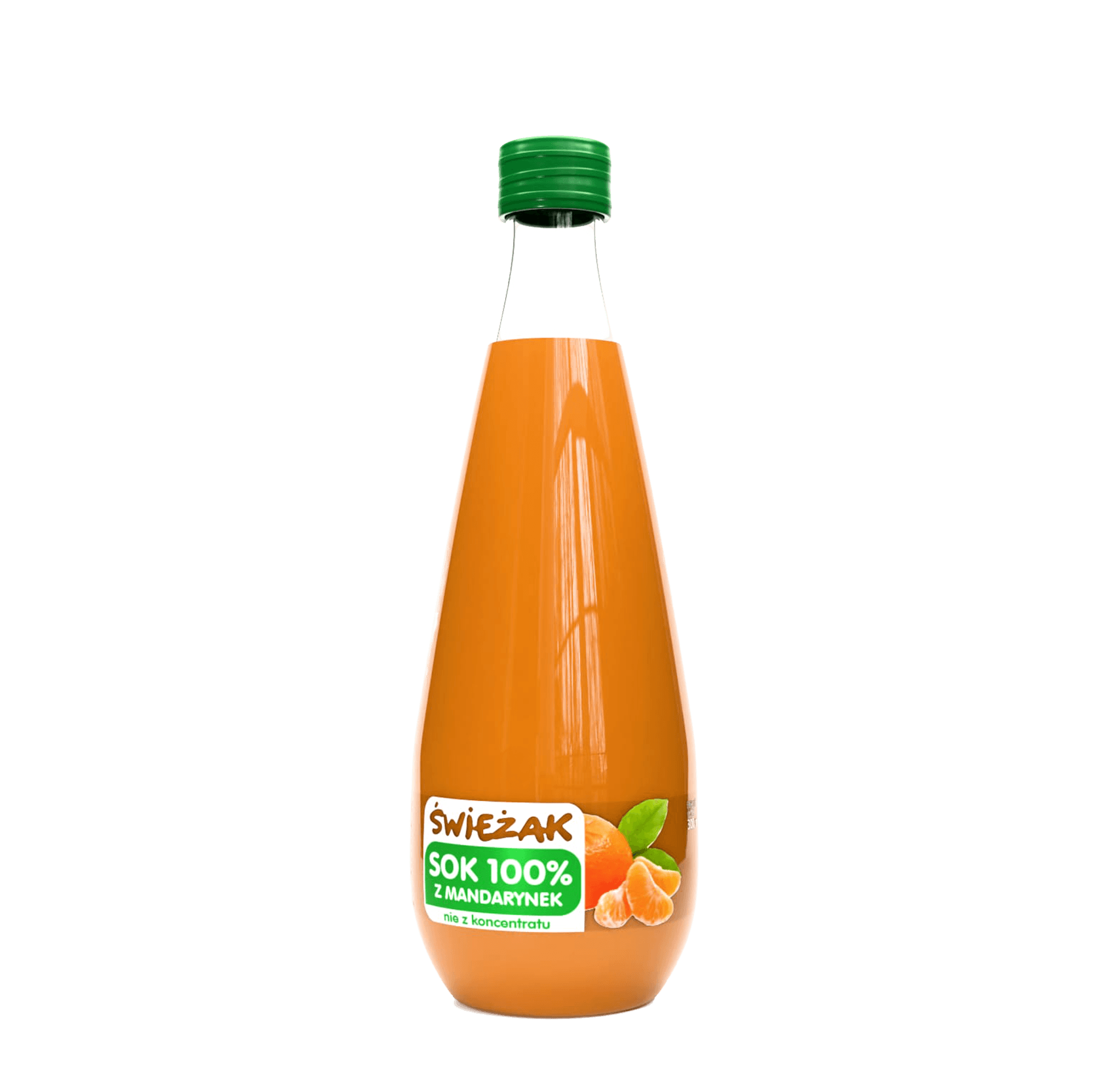 Flasche Mandarine-Saft