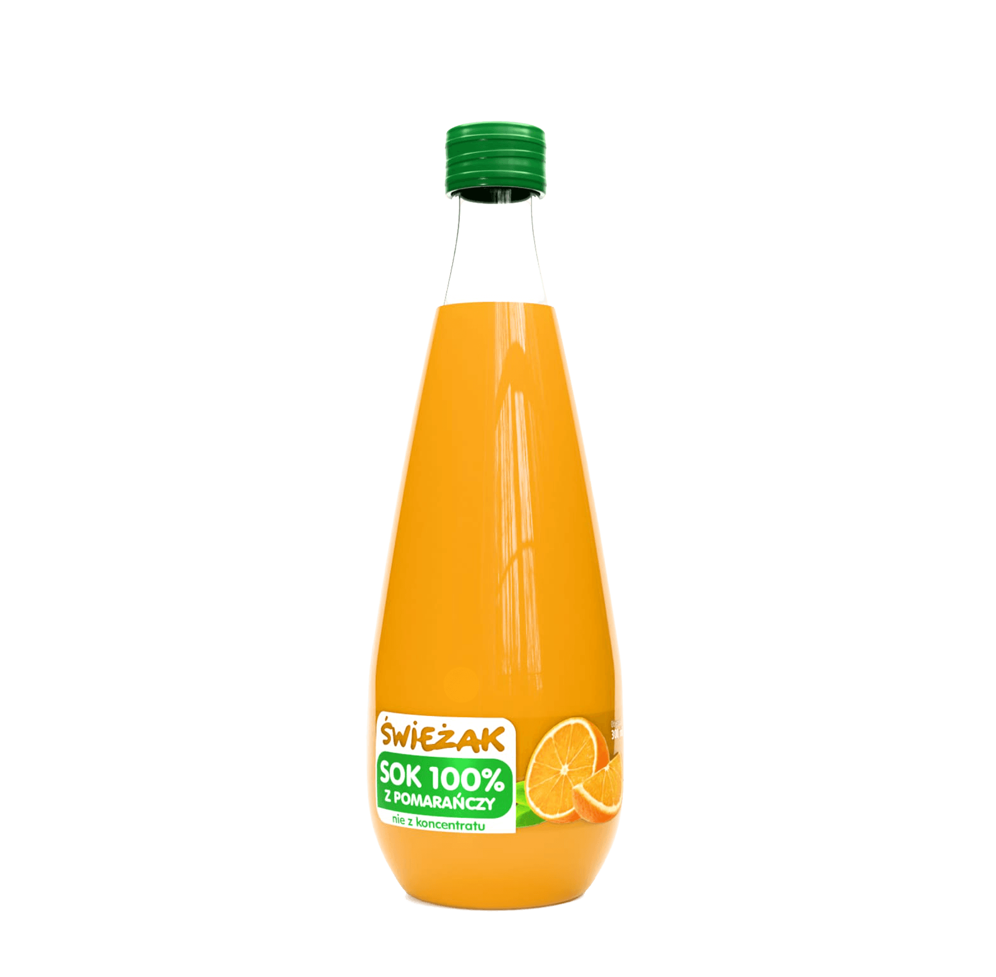 Flasche Orange-Saft